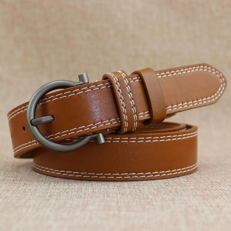 Bf Style Women'S Decorative Wide Belt Vintage Student Jeans Belt Chic Pin Buckle Belt