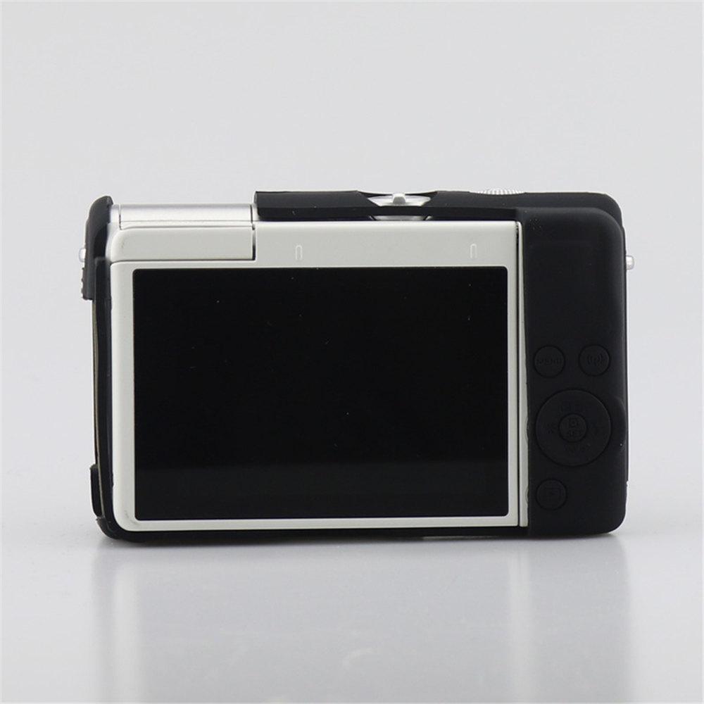 Soft Silicone Armor Camera Body Case For Canon EOS M100 M200 Shockproof Rubber Cover