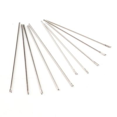 10ks Nástroj pro rerooting vlasů panenky Nerezová ocel Doplňky pro paruky Náhradní příslušenství Jehly pro rehairing panenek Nástroj 0,6 mm 0,8 mm