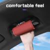 For Hyundai N Line I40 I30 I20 I10 Sonata Elantra FE Accent Tucson Kona Car Roof Armrest Covers PU Leather Glove Protective Mat