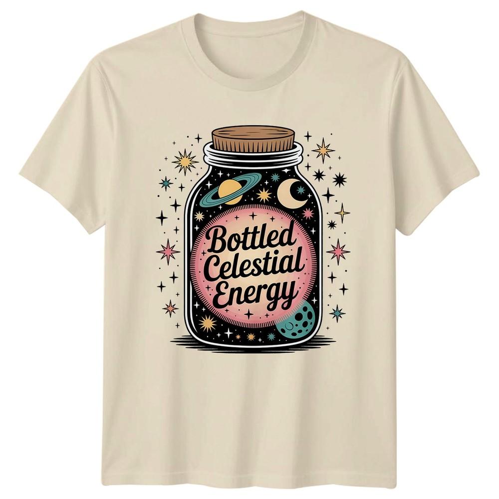 Bottled Celestial Energy TShirt Celestial Space Gift For Him And Her