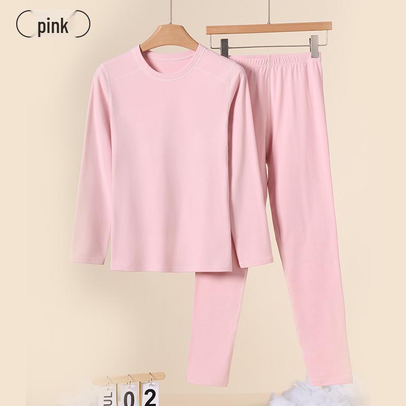 Teen Fleece Pajama Set: Warm, Breathable Base Layer for Big Kids – Ideal for Autumn