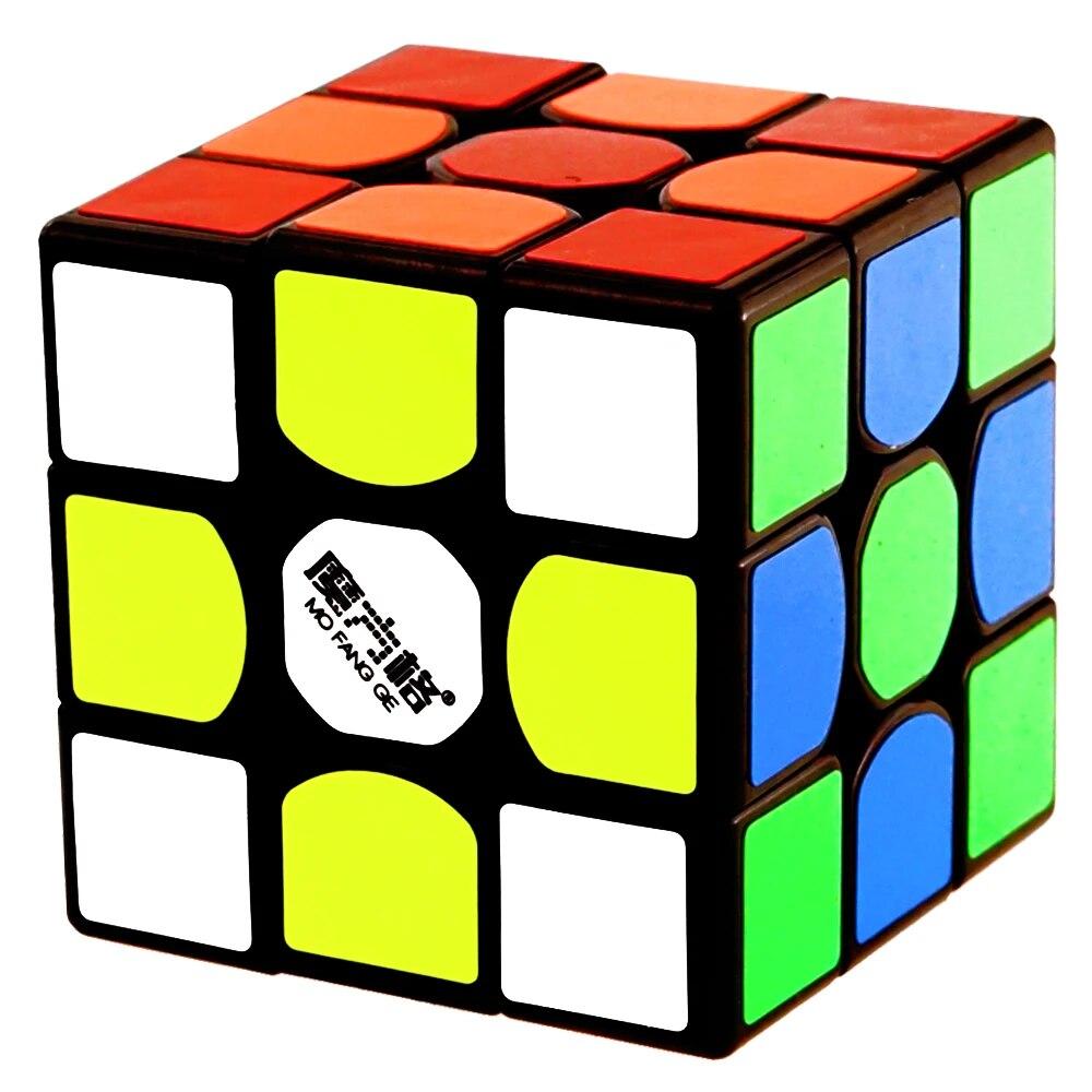 Three Per Three Thunder Hungarian Qiui 3*3 Mofange Thunderclap 3 to 3 3 Cube Digital 3x3 Pro Teen Educational Toy Child Boy 8yrs