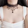 Black Lace Clavicle Chain Female Elegant Neck Accessories