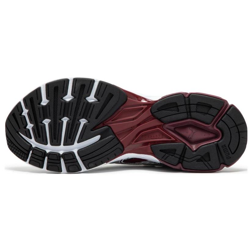 Puma Velophasis Fabric Phased Comfortable Daily Shock Absorption Low-Top Lifestyle Shoes Unisex Sneaker White Red 389365-08