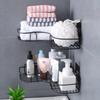 Bathroom Perforation-free Corner Shelf Bathroom Toiletries Toilet Tripod Kitchen Wall Hanging Storage Corner Shelf
