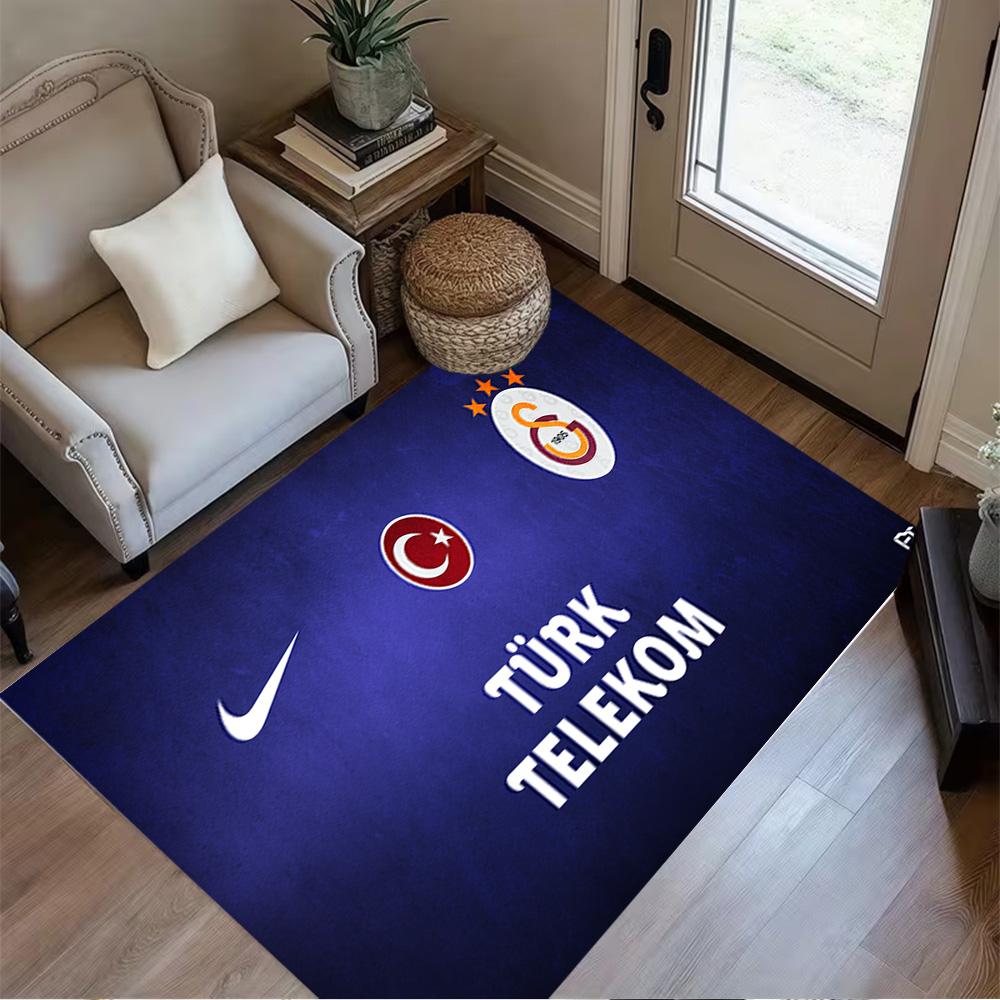 Soccer Player Action Carpet Design for Hallway Balcony Study room Dining Room Anti-slip Rug Decorate Offices Best for Christmas