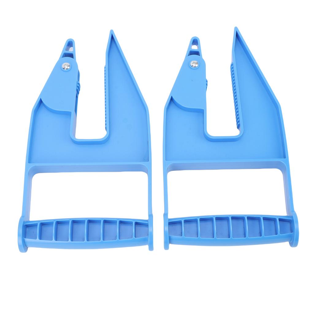 2PCS Horse Stall Mat Grippers Ergonomic Mat Handlers Mover Tool for Stable Gym Barn Trailer