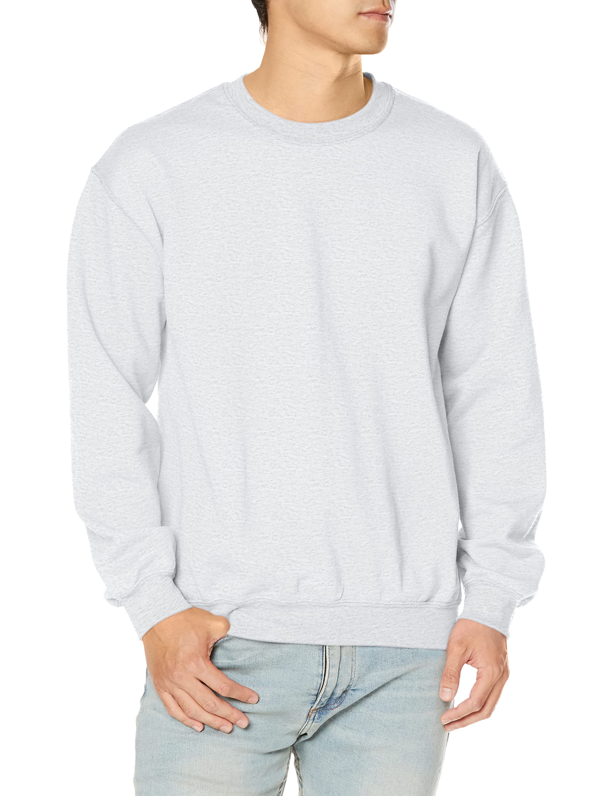 

Gildan oz Heavy Blend Crew Neck Sweatshirt in Ash 8.0