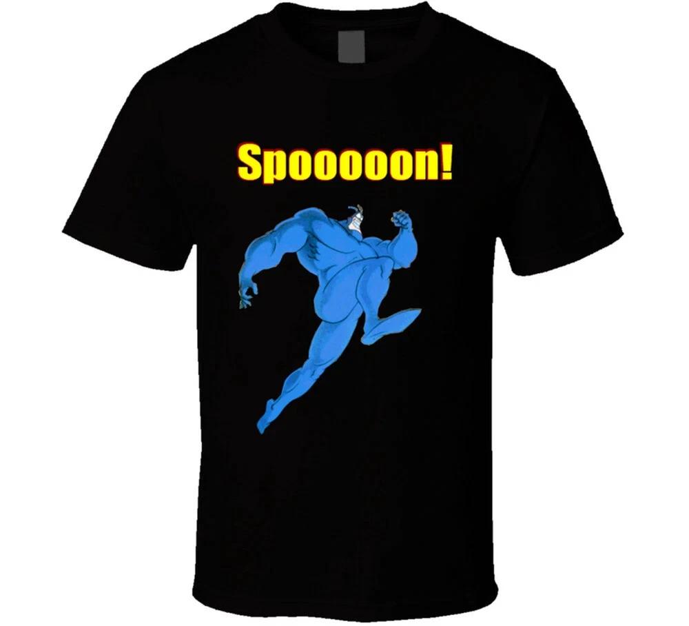 The Tick Spoon Cartoon Comic T Shirt S