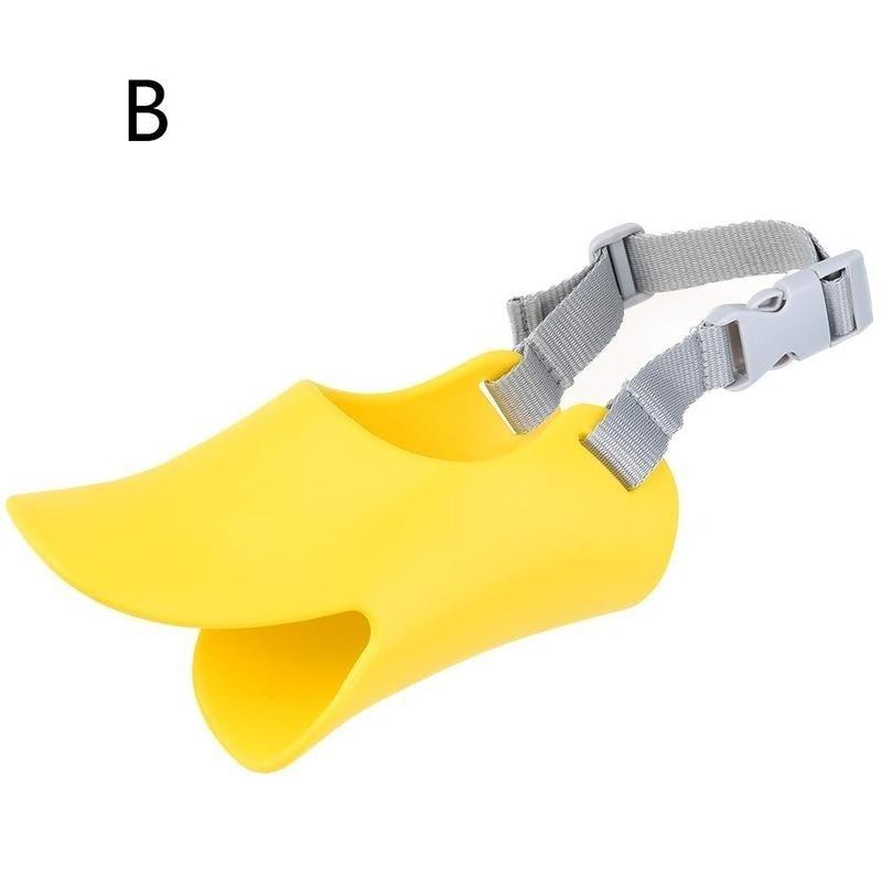 Psí náhubek Funny Anti Bite Duck Tvar pusy Psí návleky proti tzv. náhubku pro psy Bark S