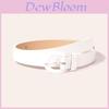 Fashion Womens Semicircle Belt With Pu Buckle For Casual Wear