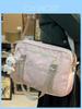 Style Polka Dot Tote Bag With Durable Nylon And Zipper Closure For School And Leisure