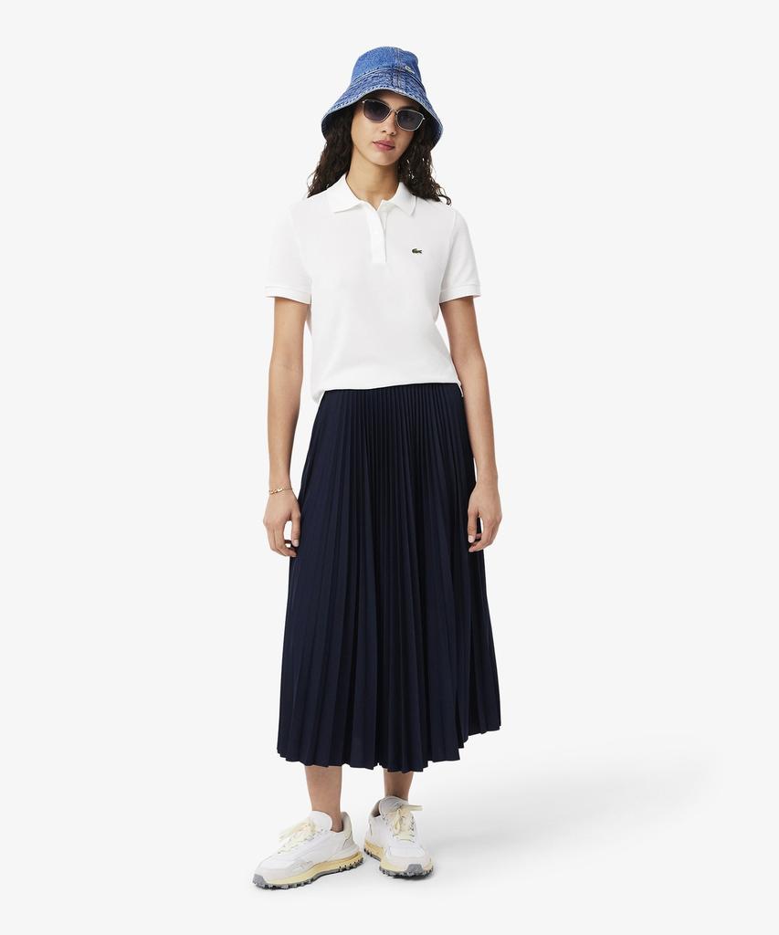 Lacoste Women'S Essential Long Pleated Skirt Jf1402-56G 166