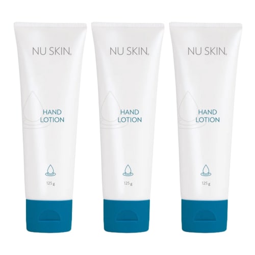 

Nu Skin Hand Lotion | 125g x 3 | Hand Lotion | Moisturizing ingredients: Aloe Vera Juice and Sodium Hyaluronate | For dry hands | Refreshing, non-grea