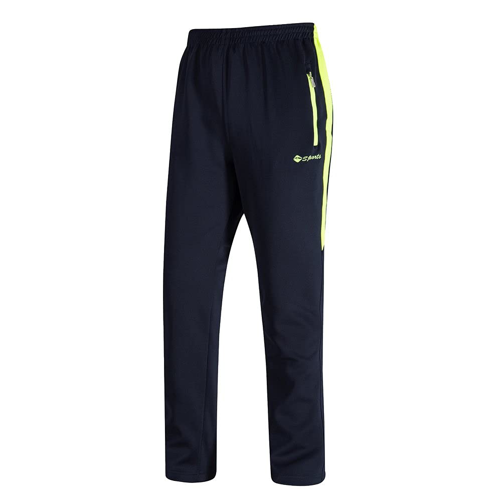 [Gopune] Men's Tracksuit Set Top & Bottom Sportswear Training Running Jogging Pants Outdoor Loungewear Casual Wear Green 2XL