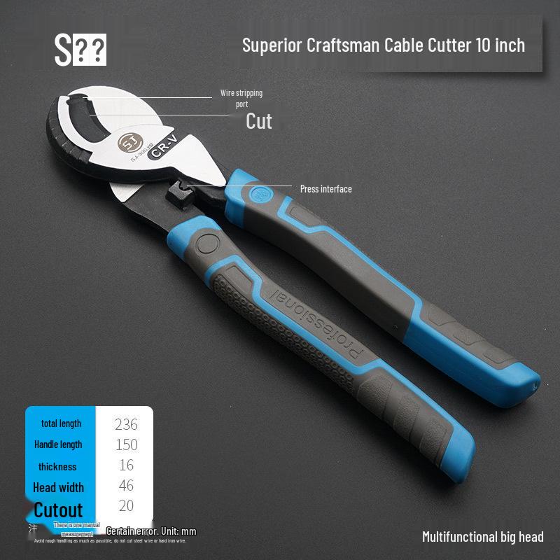 Electrician Cable & Wire Cutter/Stripper - One Piece, Free Shipping