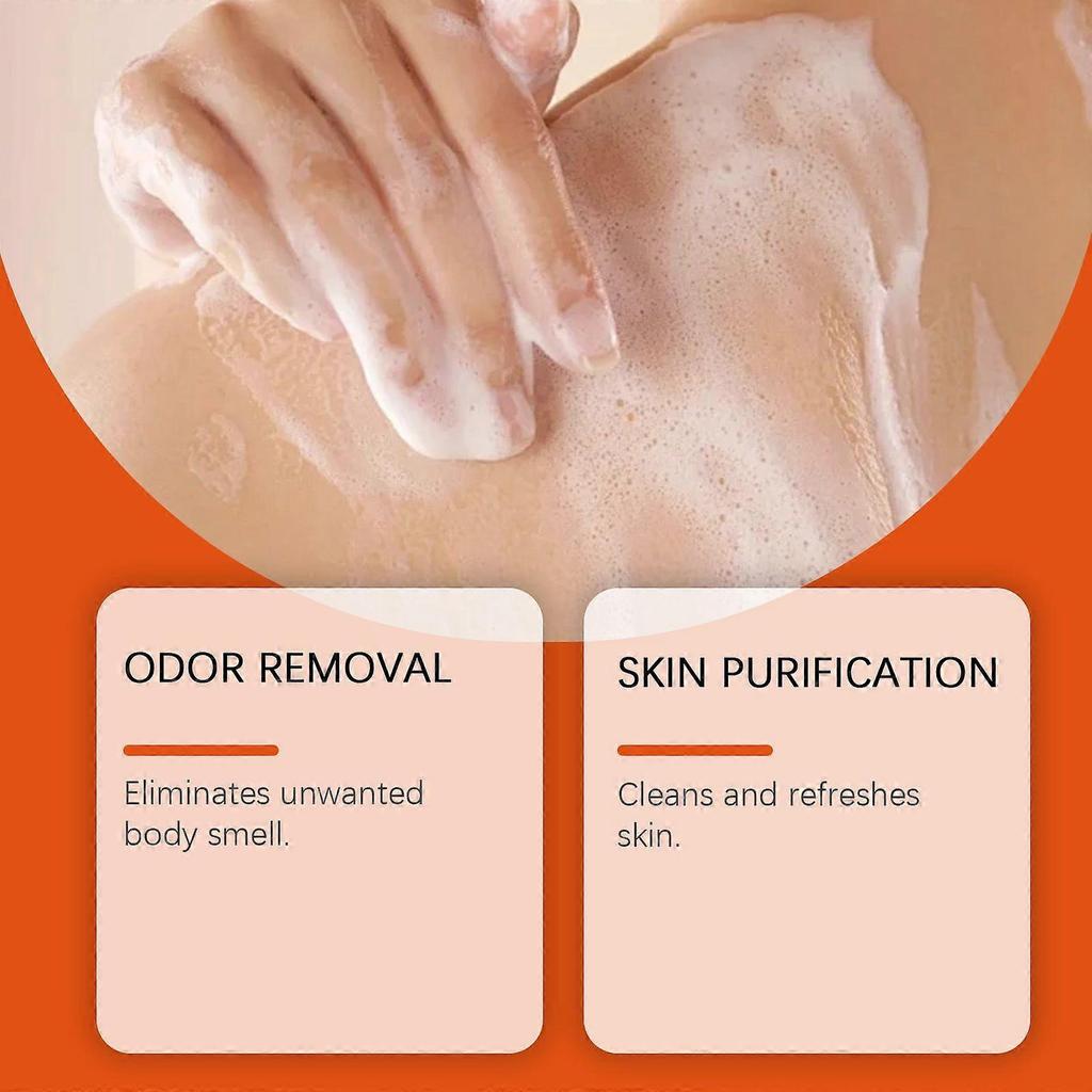Jaysuing Persimmon Scented Body Wash Cleanses Dirt And Oil From The Skin, Refreshing Feel, Smooth Texture