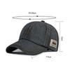 Streetwear Sky Blue Denim Baseball Cap High Quality Vintage Trucker Caps For Men Snapback Hip Hop Women Hat Bones Masculinos
