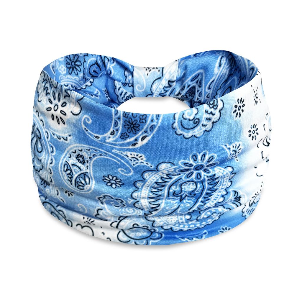 [Versatile Sports Yoga Hairbands Women] Bohemian Style Knitted Elastane Headbands - Versatile Sports and Yoga Hairbands for Women | Non-Slip