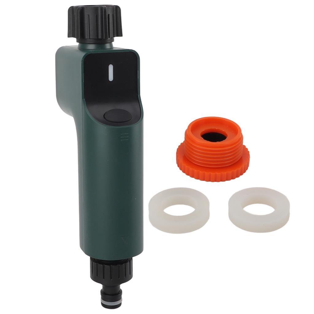 Watering Irrigation Timer with 3/4in NH Thread LED Indicator Rain Delay IP54 Sprinkler Timer for