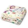 M-Mashas and B-Bears  Blanket Quality Warm  Throw Blanket Winter Kids Adult Home Decor Print Bedspread