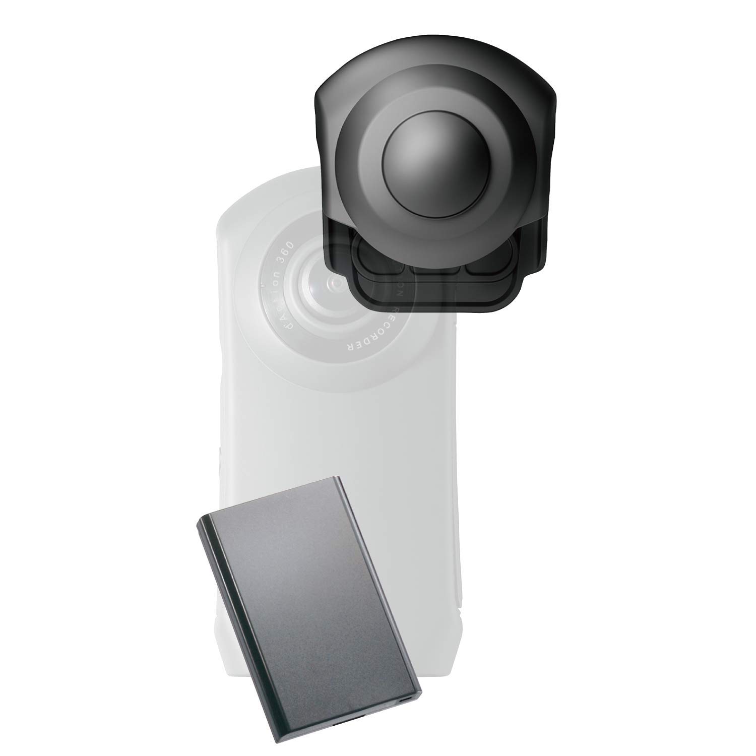 

CARMATE Drive Recorder Action Camera 360 Degree Camera Daction 360S Front/Right/Left/Right Shooting Ultra Wide Angle All-Sky Model Smartphone Lin