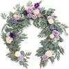 Wedding Table Simulation Flower Decoration 181x11cm Artificial Rose Table Long Vine Trailing Flower Arch DIY Party Backdrop Pops
