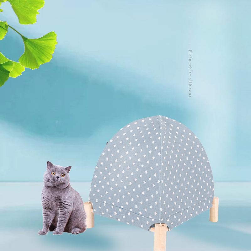 Camp Bed Tent Pet Nest All-in-one Multi-purpose Detachable Cat Nest Small Dog Kennel Suitable for Summer