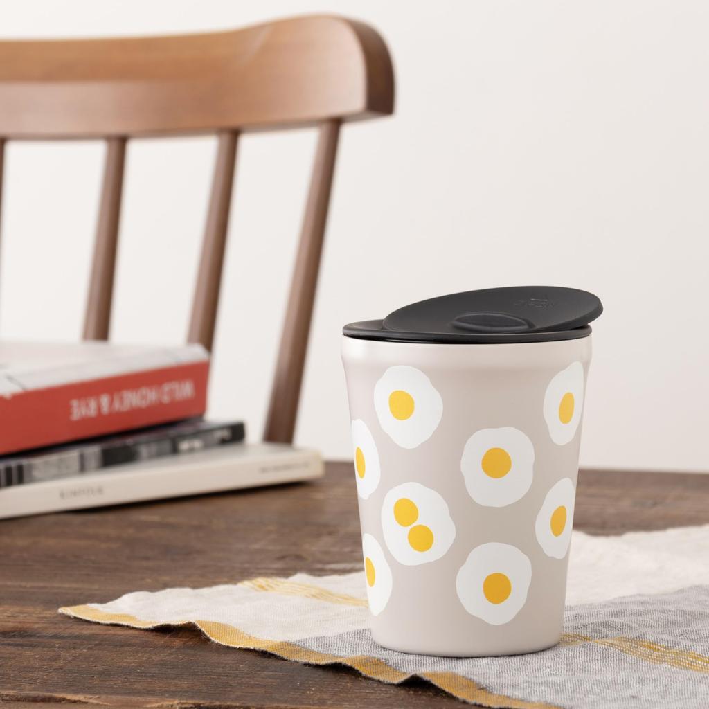 Maebata Kamawanu Tumbler with Medamayaki 53123 Lid, Design,