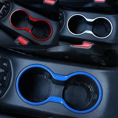 Mój dobry samochód chromowany przedni uchwyt na kubek z wodą panel osłonowy wewnętrzne naklejki dekoracyjne do Jeep New Compass 2017 2018