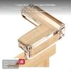 4PCS Table Corner Protector, Transparent PVC Protective Guard, Toddler Furniture Guard