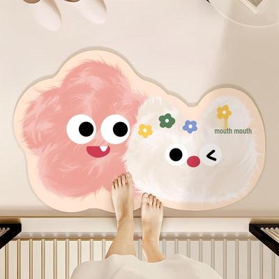 Shixun Poop King Fast-Dry Plush Doormat