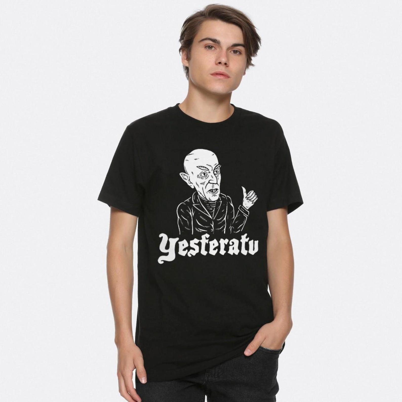 Yesferatu Nosferatu Funny T-Shirt, Men s Women s Sizes (NSF-09092) S