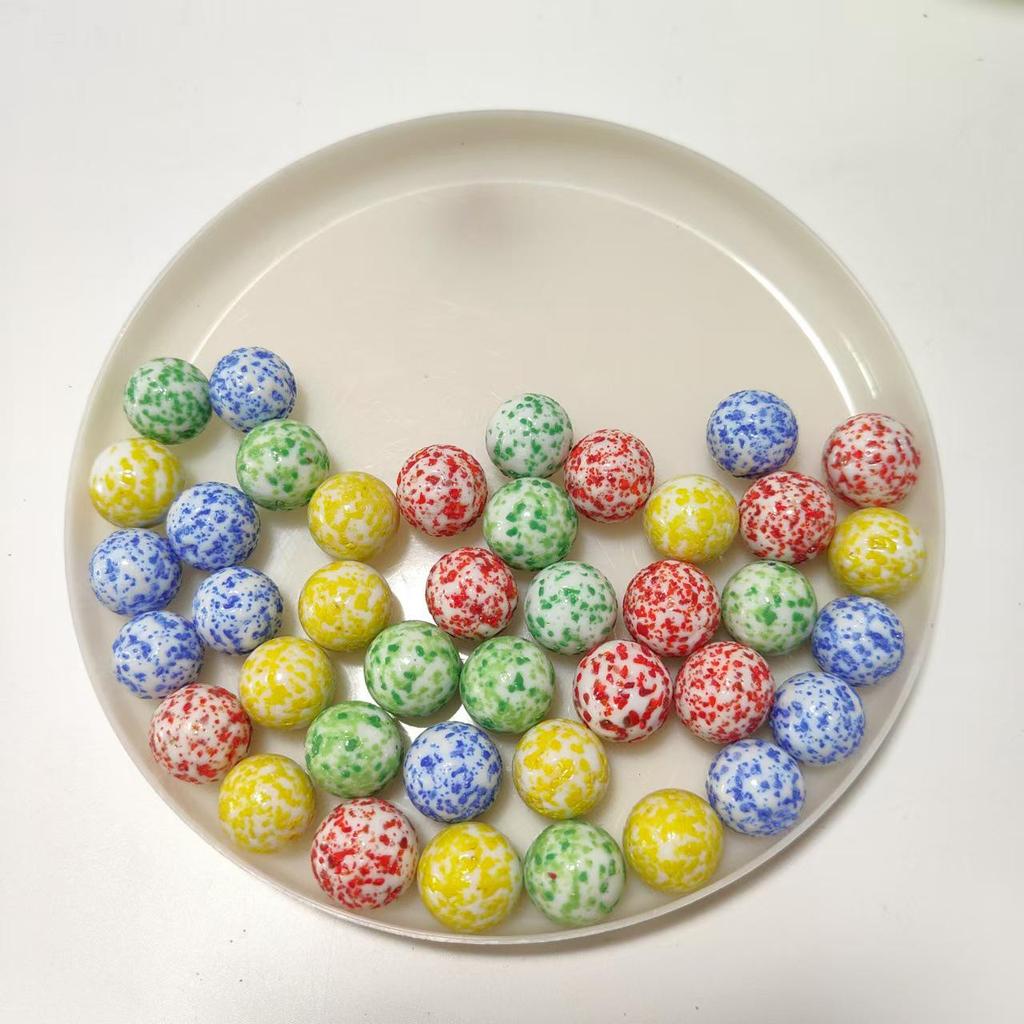 16mm Colorful Glass Beads for Children's Yo-yo Game Machine