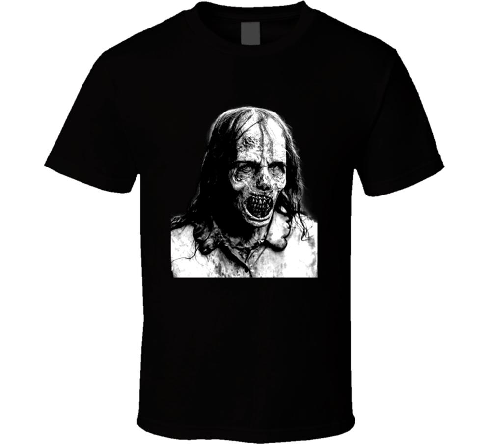 Zombie Walking Dead Horror Scary Halloween Movie Fan T Shirt Tee Gift New S