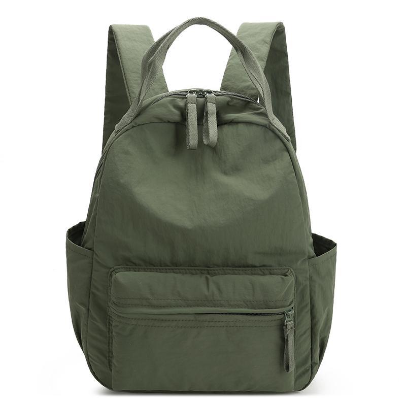 Schoolbag1011 New Oxford Cloth Backpack Female Student School Bag Large Capacity Lightweight Versatile Fashion Travel Backpack Men