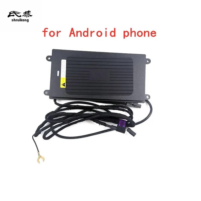 1Set ABS Plastic 15W Fast Charging Car Wireless Charger Phone Holder For 2021 2022 Mercedes Benz C200 C260 C300 W206
