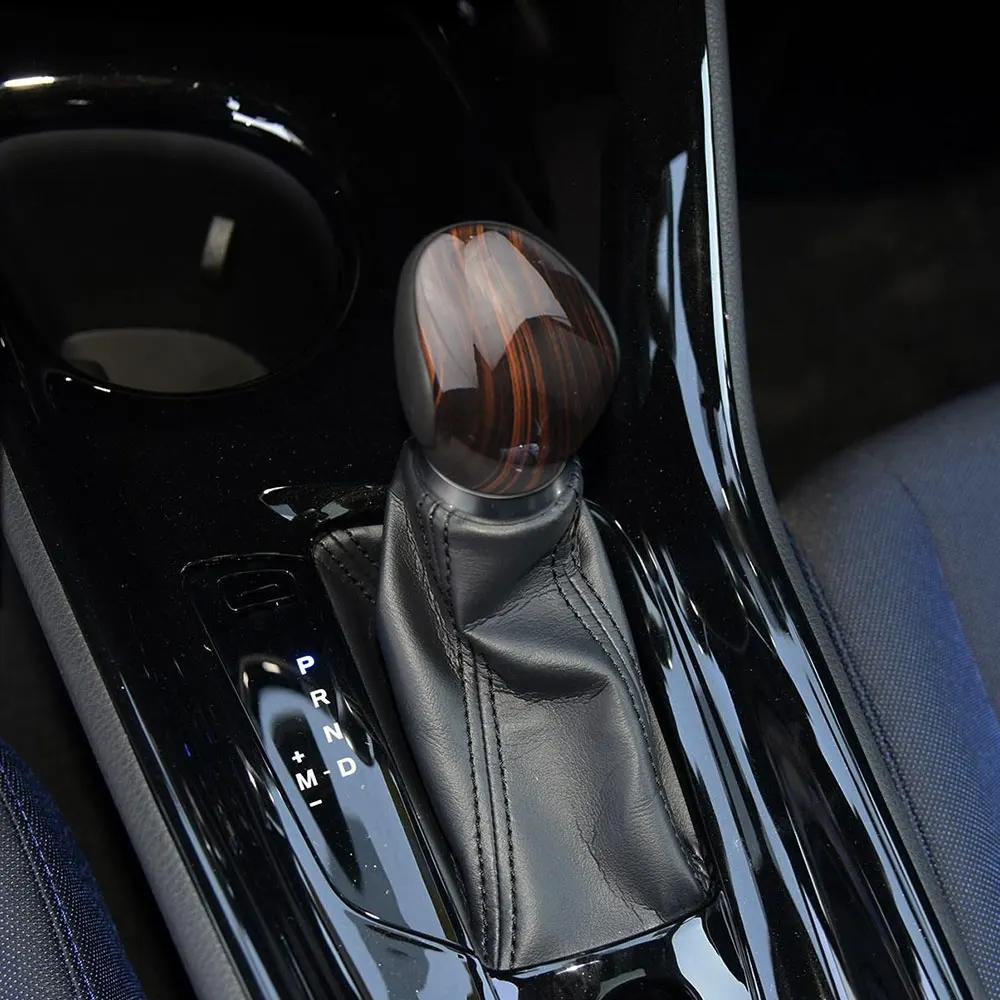 For Toyota CHR C-HR 2016 - 2025 AT Gear Head Shift Knob Sticker Cover Gear Protector Handball Trim Cover Interior Accessories