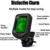 Clip On String Instruments Tuner Digital Instrument Tuner  for Ukulele Bass Violin Banjo