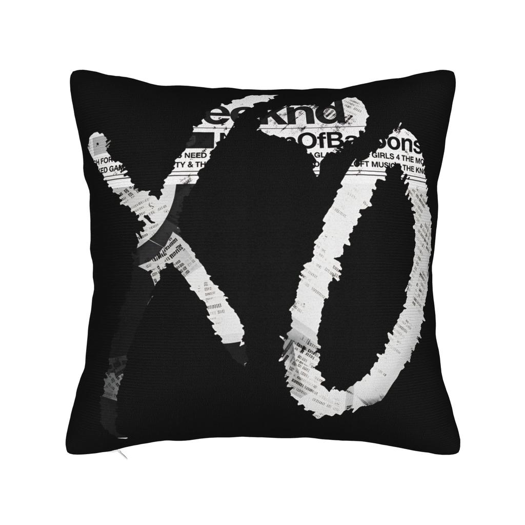 The Weeknd XO Pillow Case  Soft Pillow Cover Vintage Pillowcases For Sofa Couch Bed Living Room