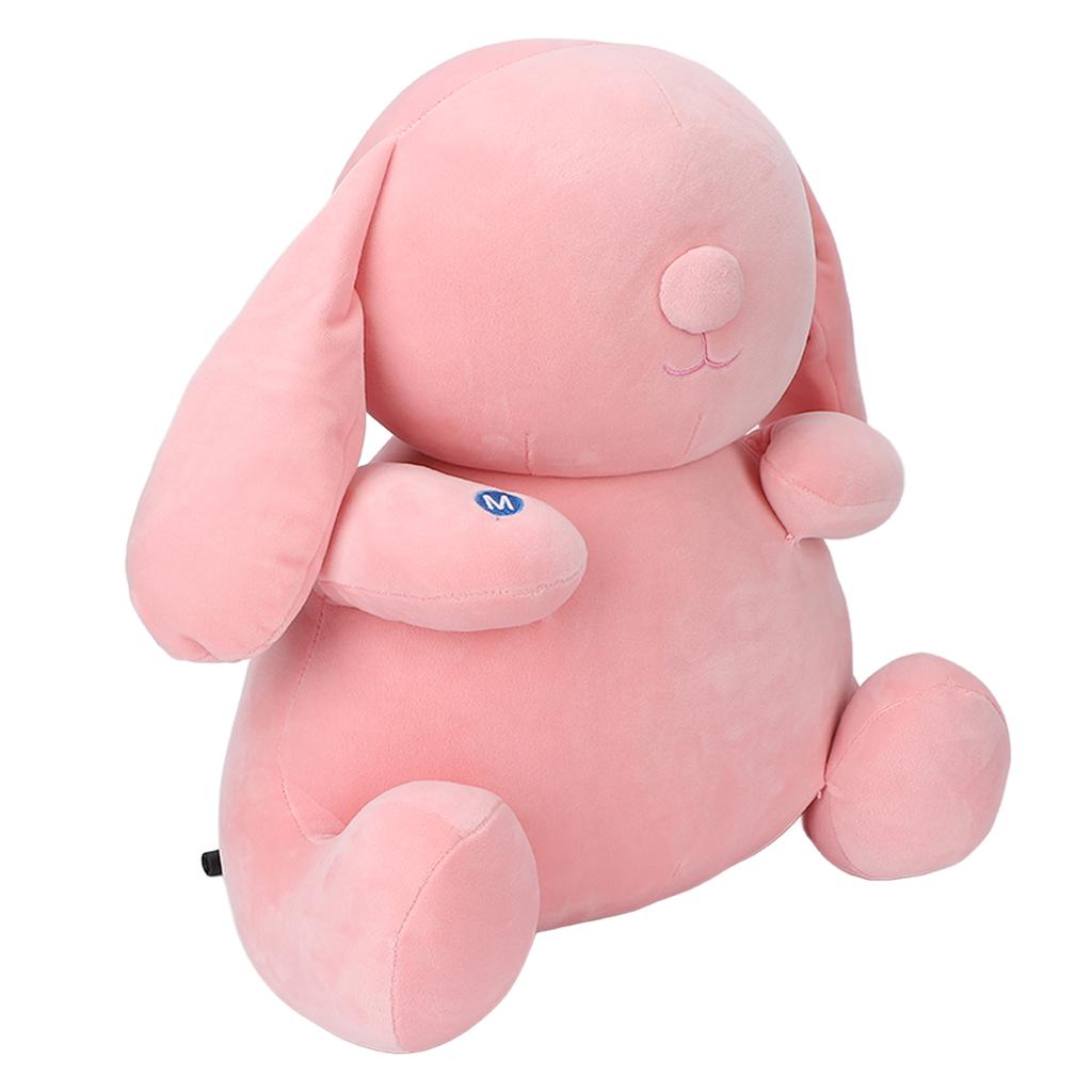 Electric Cervical Spine Massager Cute Rabbit Shaped Neck Back Massage Pillow with Heating