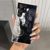Animal Black Horse Phone Case for Samsung Galaxy S26 S24 S23 Ultra S25 Edge S22 S21 Plus S20 FE + Soft Print Shell Funda Galaxy