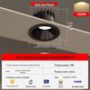 Nu Feng Full Spectrum Anti-Glare Recessed LED Spotlight