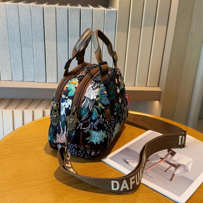 Shopper Printing Small Shoulder Bag 2025 Summer Women'S Crossbody Messenger Bag Ladies Leisure Versatile Tote Bag