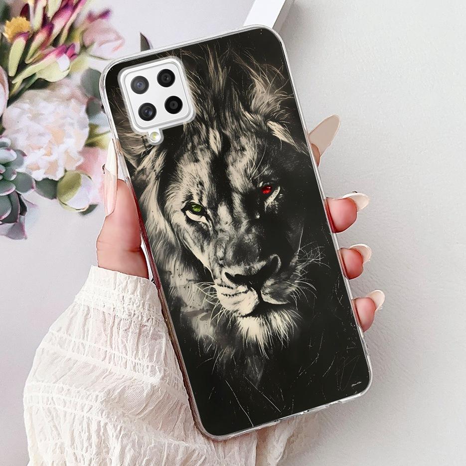 For Samsung Galaxy A22 4G Case SM-A225F Cool Dragon Painted Cover Soft Slim Phone Case For Samsung A22 A 22 Galaxy A42 5G Fundas