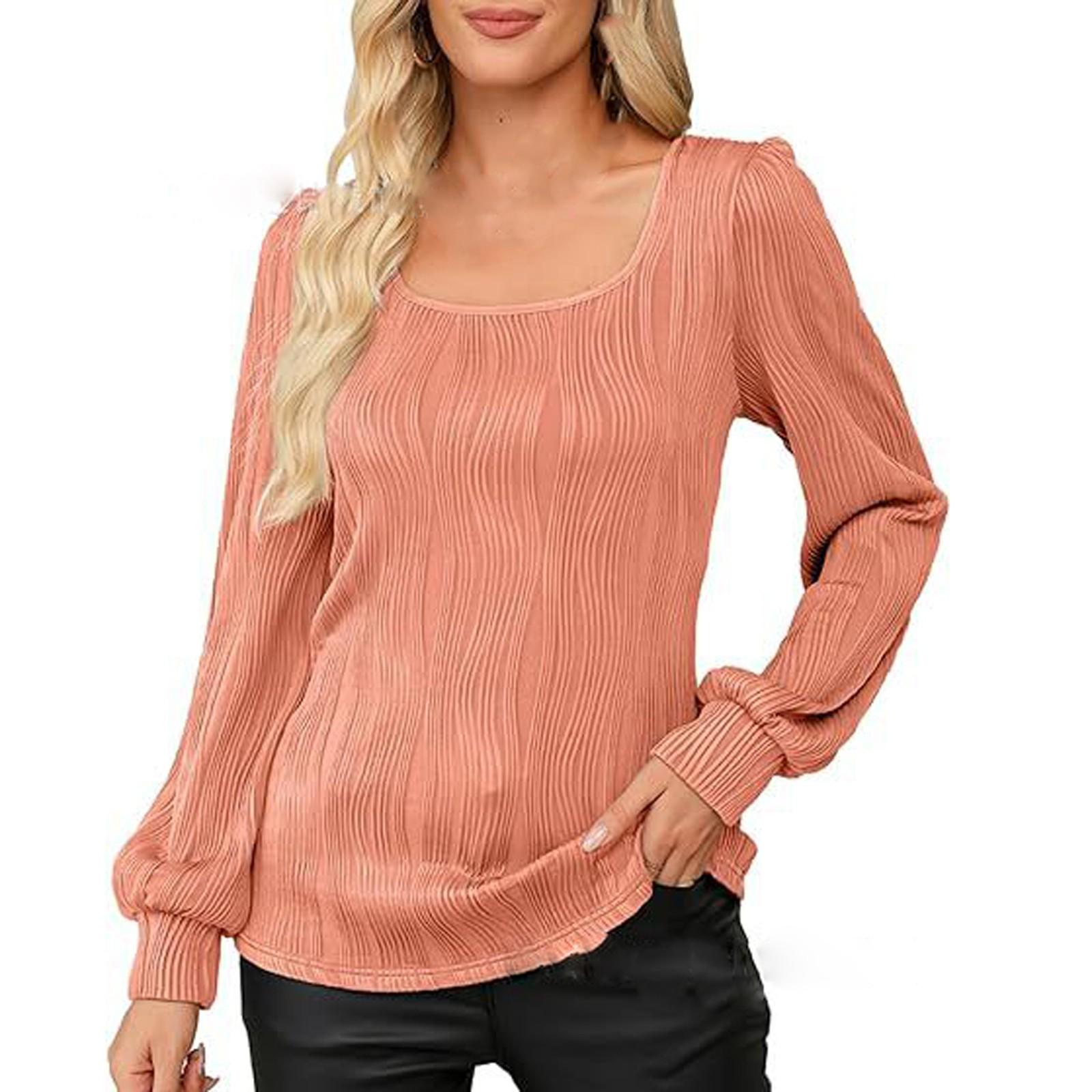 

Женские повседневные топы с длинным рукавом XL белый