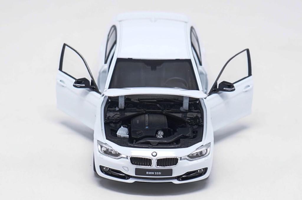 Willy 1/24 scale BMW F30 335i White diecast car, finished product (WL-24039W White)