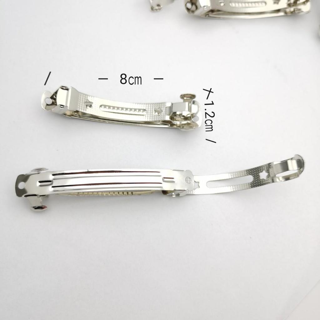 8cm Fünfzackiger Stern Federclip Haaraccessoires - 3er Set