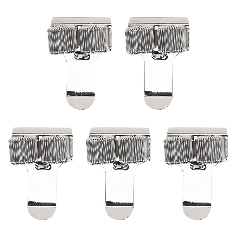 Multi Function Pen Holder Clip Portable Single Hole Hook Spring Clamp Two Hole Pen Buckle Three Ring Binder Notebook Insert Clip High Quality